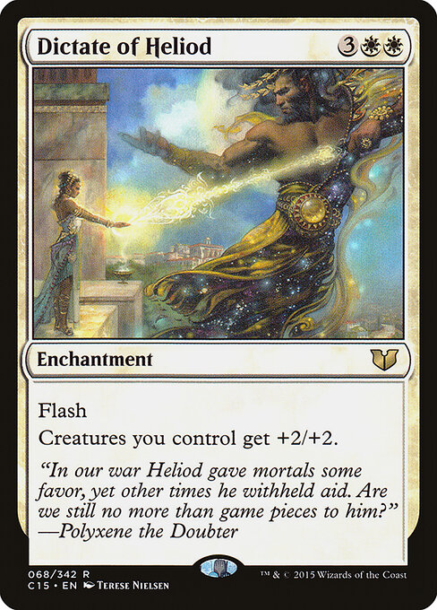Commander 2015 - 68 - Dictate of Heliod - Rare