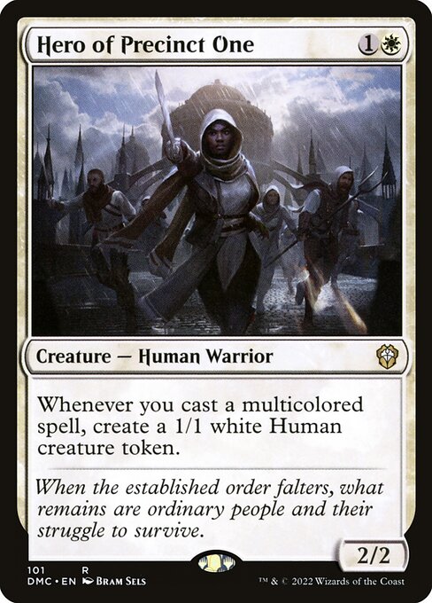 Dominaria United Commander - 101 - Hero of Precinct One - Rare