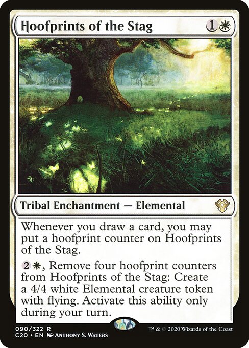 Commander 2020 - 90 - Hoofprints of the Stag - Rare