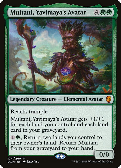 Dominaria - 174 - Multani, Yavimaya's Avatar - Mythic