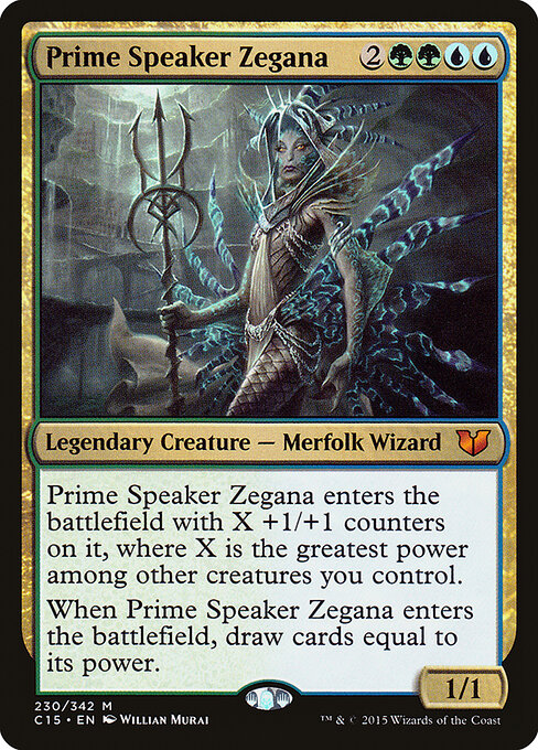 Commander 2015 - 230 - Prime Speaker Zegana - Mythic