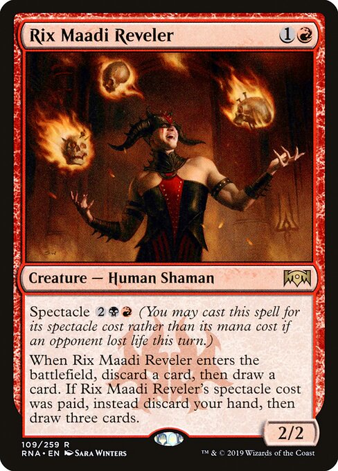 Ravnica Allegiance - 109 - Rix Maadi Reveler - Rare