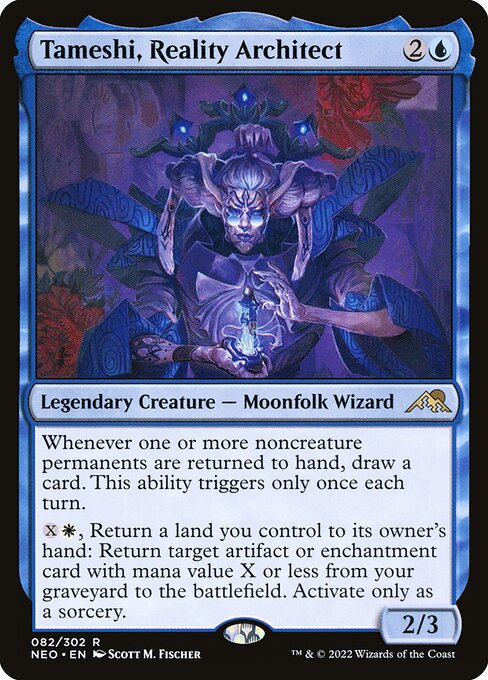 Kamigawa: Neon Dynasty - 82 - Tameshi, Reality Architect - Rare