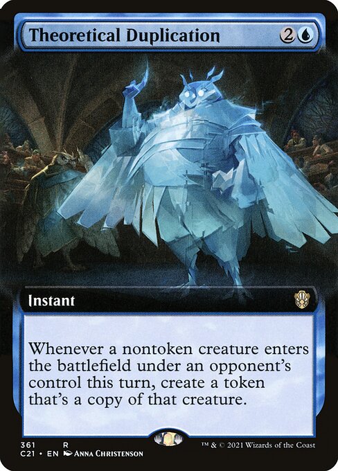 Commander 2021 - 361 - Theoretical Duplication - Rare