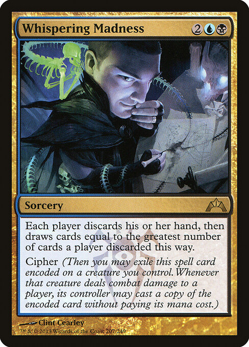 Gatecrash - 207 - Whispering Madness - Rare