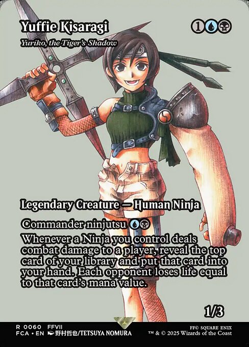 Final Fantasy: Through the Ages - 60 - Yuriko, the Tiger's Shadow - Rare