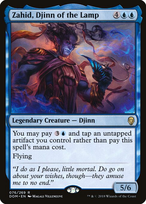 Dominaria - 76 - Zahid, Djinn of the Lamp - Rare