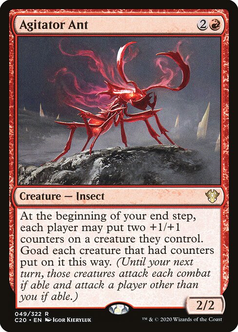 Commander 2020 - 49 - Agitator Ant - Rare