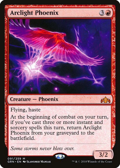 Guilds of Ravnica - 91 - Arclight Phoenix - Mythic