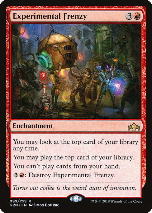 Guilds of Ravnica - 99 - Experimental Frenzy - Rare