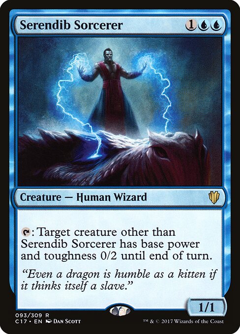 Commander 2017 - 93 - Serendib Sorcerer - Rare