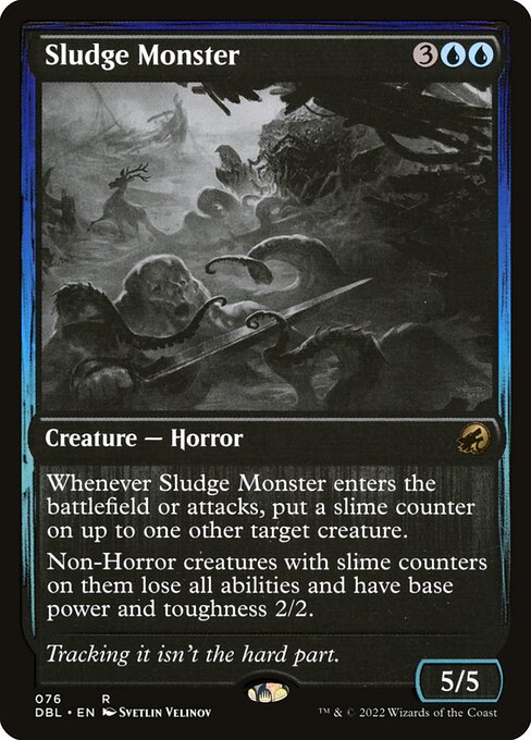 Innistrad: Double Feature - 76 - Sludge Monster - Rare