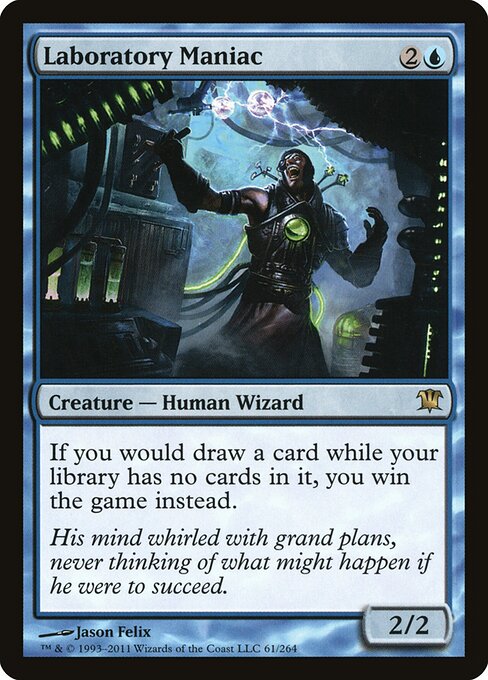 Innistrad - 61 - Laboratory Maniac - Rare