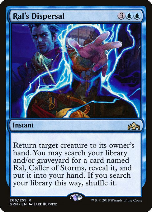 Guilds of Ravnica - 266 - Ral's Dispersal - Rare