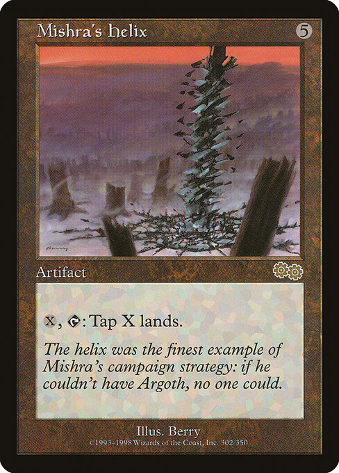 Urza's Saga - 302 - Mishra's Helix - Rare