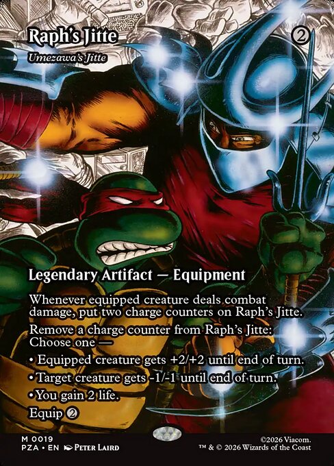 Teenage Mutant Ninja Turtles Source Material - 19 - Umezawa's Jitte - Mythic