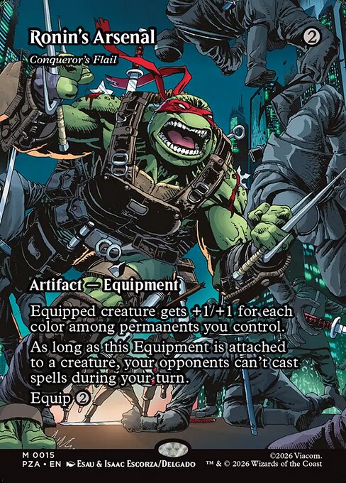 Teenage Mutant Ninja Turtles Source Material - 15 - Conqueror's Flail - Mythic