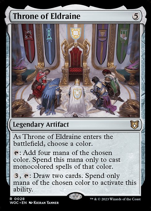 Wilds of Eldraine Commander - 28 - Throne of Eldraine - Rare