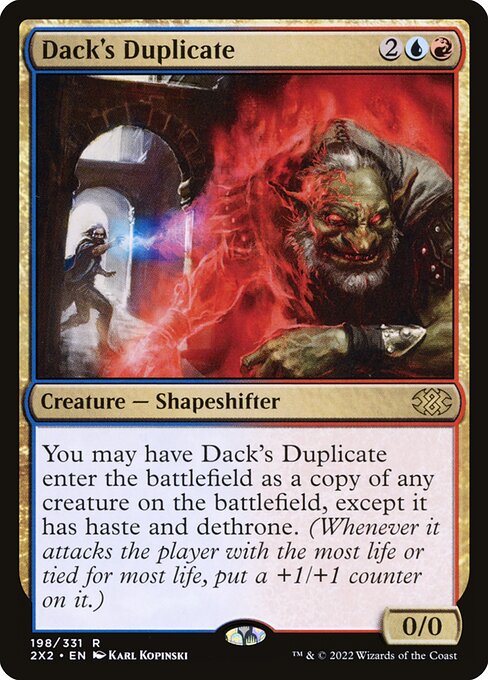 Double Masters 2022 - 198 - Dack's Duplicate - Rare