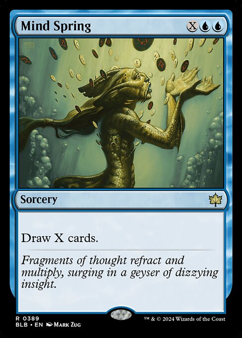 Bloomburrow - 389 - Mind Spring - Rare