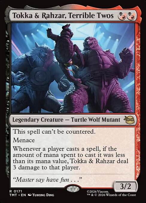 Teenage Mutant Ninja Turtles - 171 - Tokka & Rahzar, Terrible Twos - Rare