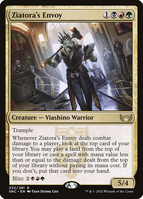 Streets of New Capenna - 232 - Ziatora's Envoy - Rare