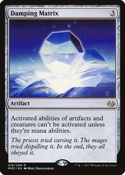 Modern Masters 2017 - 218 - Damping Matrix - Rare