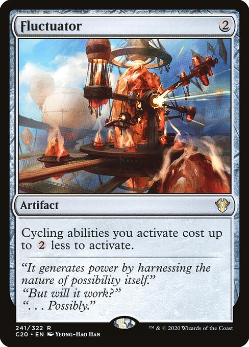 Commander 2020 - 241 - Fluctuator - Rare