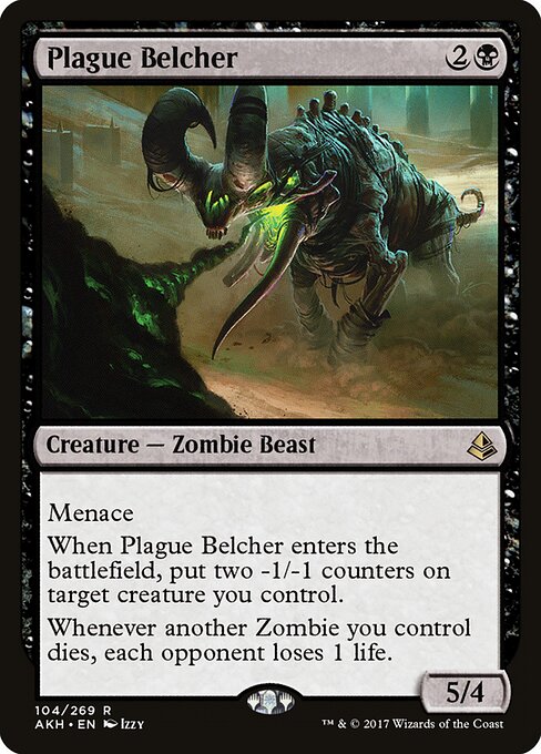 Amonkhet - 104 - Plague Belcher - Rare