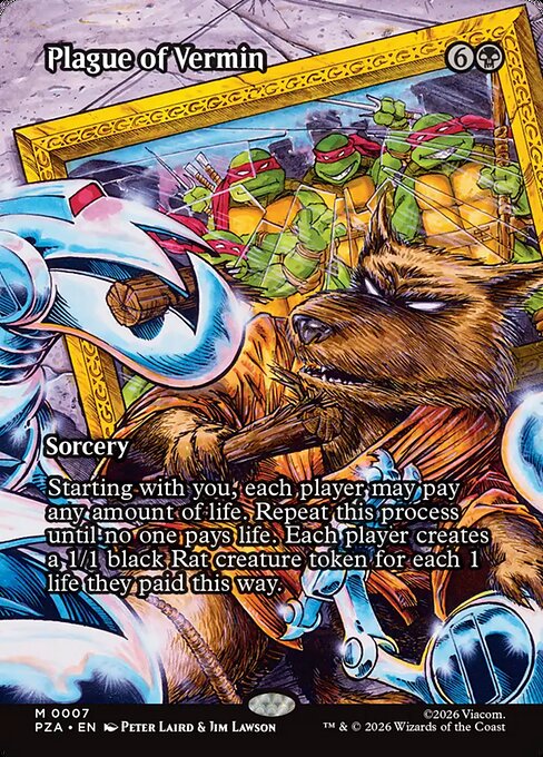 Teenage Mutant Ninja Turtles Source Material - 7 - Plague of Vermin - Mythic