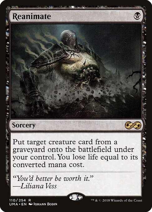 Ultimate Masters - 110 - Reanimate - Rare