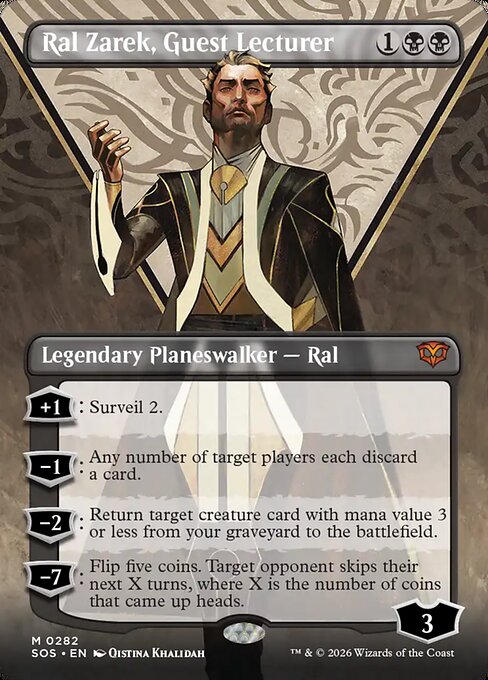 Secrets of Strixhaven - 282 - Ral Zarek, Guest Lecturer - Mythic