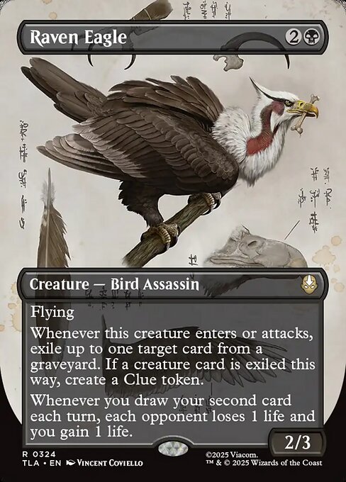 Avatar: The Last Airbender - 324 - Raven Eagle - Rare