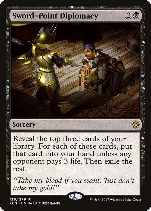 Ixalan - 126 - Sword-Point Diplomacy - Rare