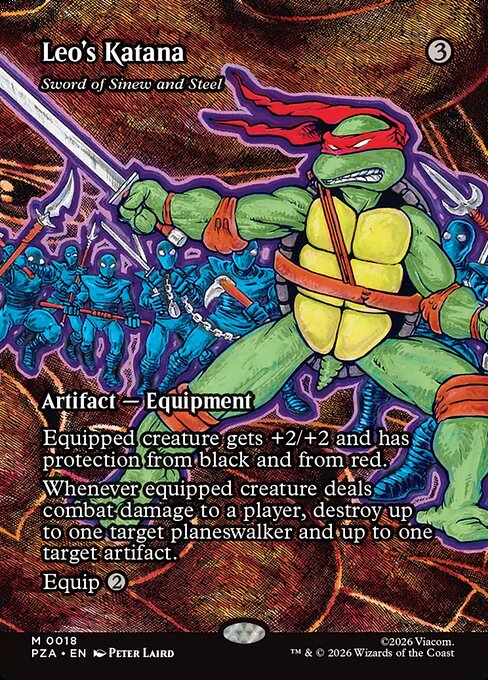 Teenage Mutant Ninja Turtles Source Material - 18 - Sword of Sinew and Steel - Mythic