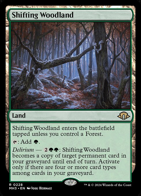 Modern Horizons 3 - 228 - Shifting Woodland - Rare