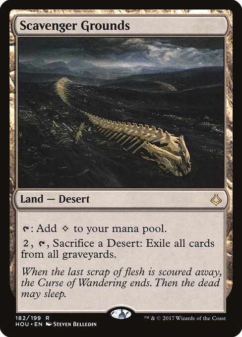 Hour of Devastation - 182 - Scavenger Grounds - Rare