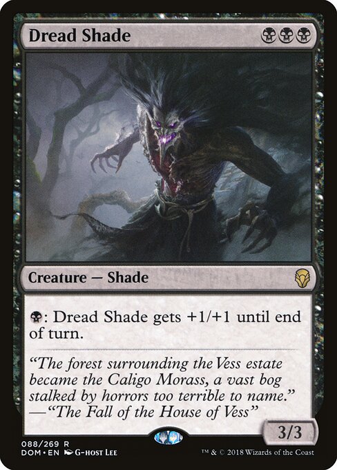 Dominaria - 88 - Dread Shade - Rare