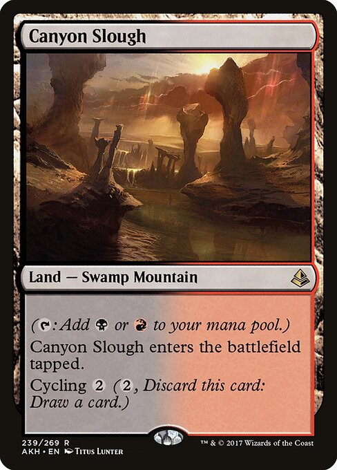 Amonkhet - 239 - Canyon Slough - Rare