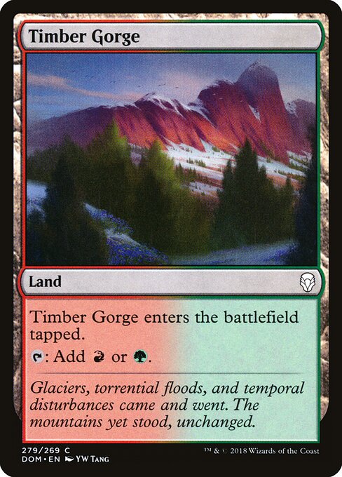 Dominaria - 279 - Timber Gorge - Common