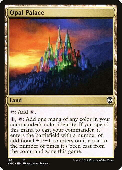 Kaldheim Commander - 116 - Opal Palace - Common