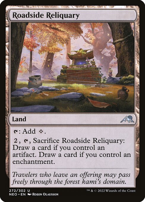 Kamigawa: Neon Dynasty - 272 - Roadside Reliquary - Uncommon