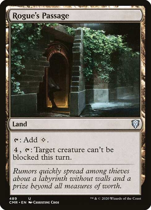 Commander Legends - 489 - Rogue's Passage - Uncommon