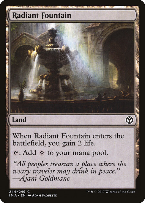 Iconic Masters - 244 - Radiant Fountain - Common