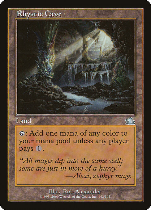 Prophecy - 142 - Rhystic Cave - Uncommon