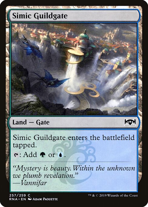 Ravnica Allegiance - 257 - Simic Guildgate - Common
