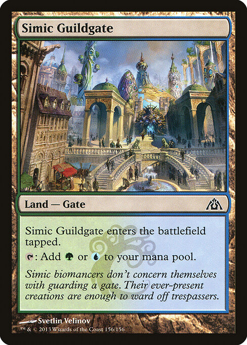 Dragon's Maze - 156 - Simic Guildgate - Common