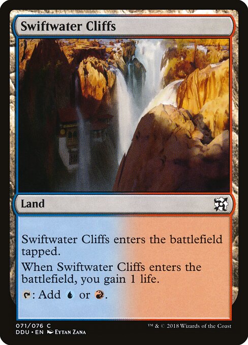 Duel Decks: Elves vs. Inventors - 71 - Swiftwater Cliffs - Common