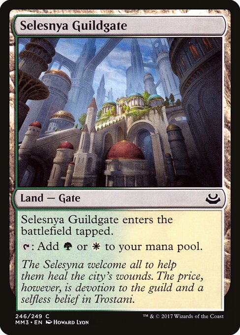 Modern Masters 2017 - 246 - Selesnya Guildgate - Common