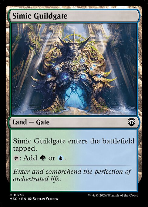 Modern Horizons 3 Commander - 378 - Simic Guildgate - Common